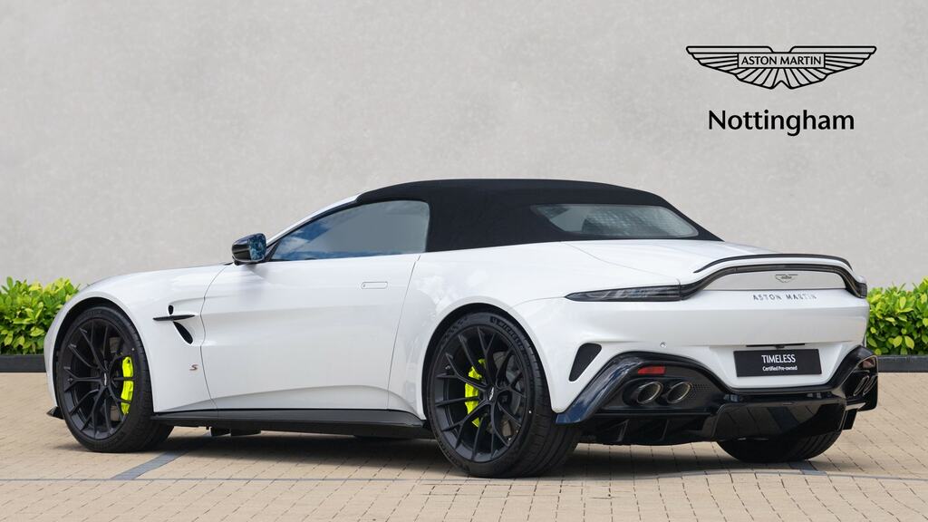 Aston Martin Vantage V8 S White #4