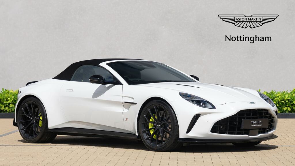 Aston Martin Vantage V8 S White #2