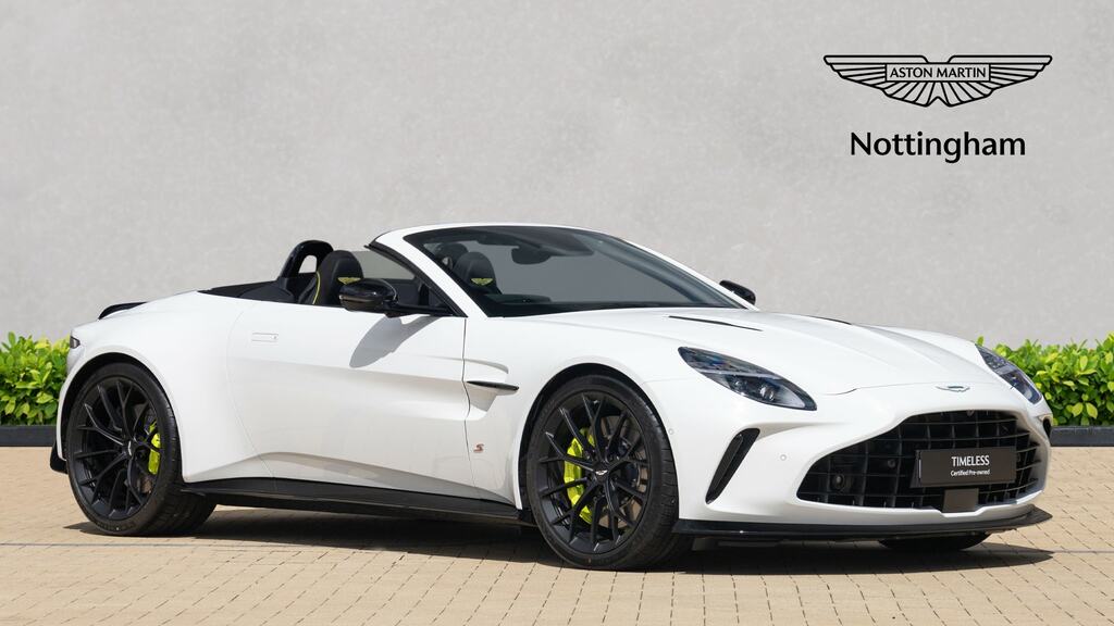 Aston Martin Vantage V8 S White