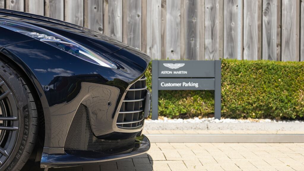 Aston Martin DB12 Db12 V8 Volante Black #25
