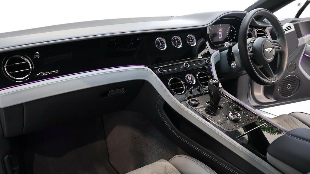 Bentley Continental Gt 4.0 V8 Hybrid Azure Blackline Spec Silver #2
