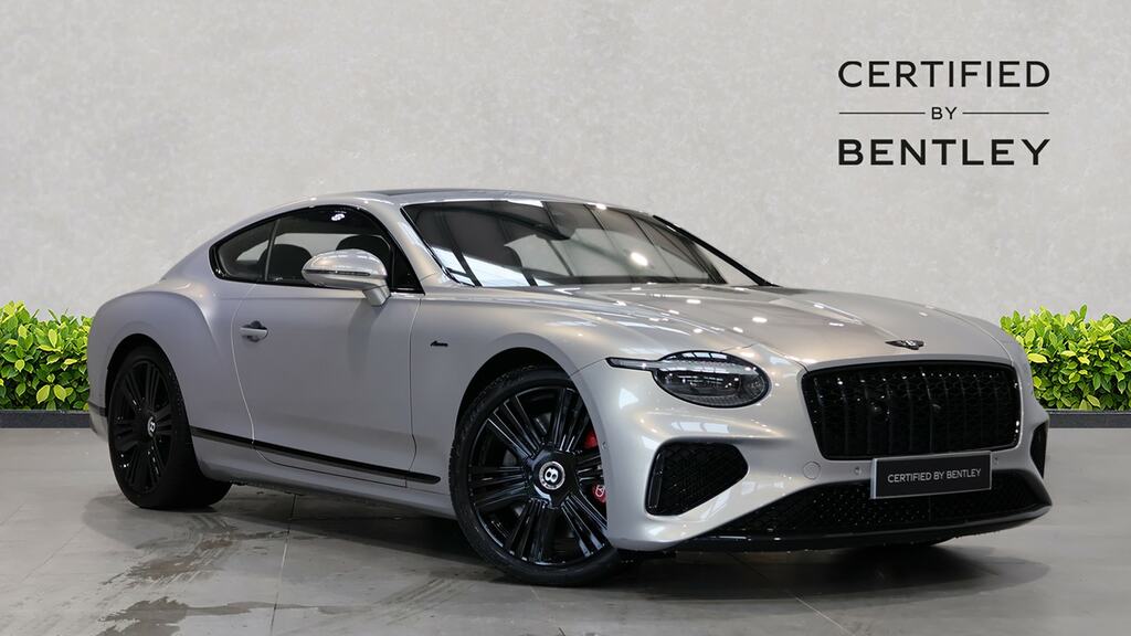 Bentley Continental Gt 4.0 V8 Hybrid Azure Blackline Spec Silver
