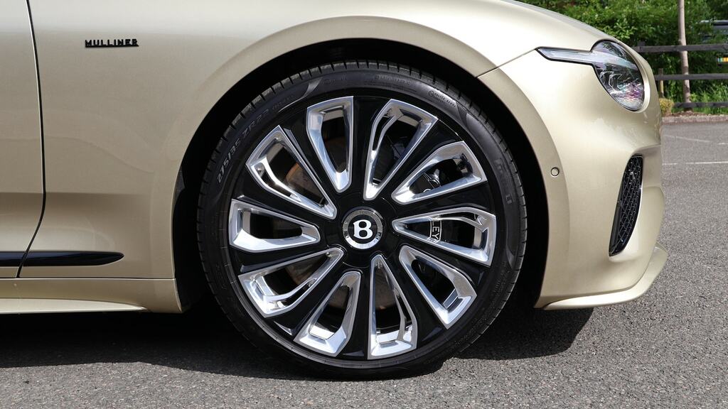 Bentley Continental Gt 4.0 V8 Hybrid Mulliner Gold #6