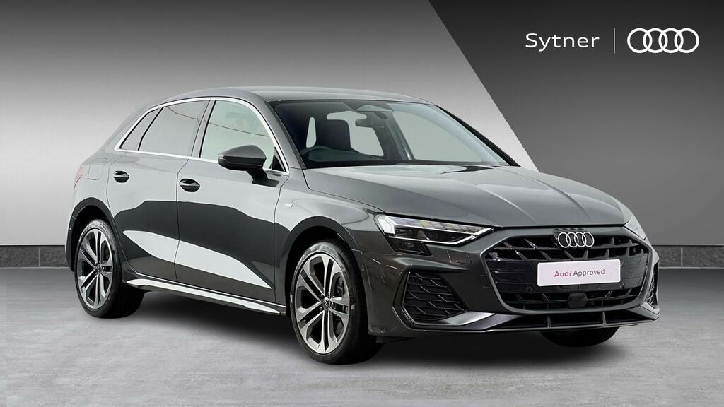 Audi A3 1.5 Tfsi E 204 S Line S Tronic Tech Pack Grey