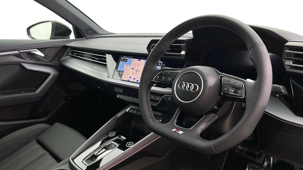 Audi A3 1.5 Tfsi E 204 S Line S Tronic Tech Pack FD26OHE Black #6