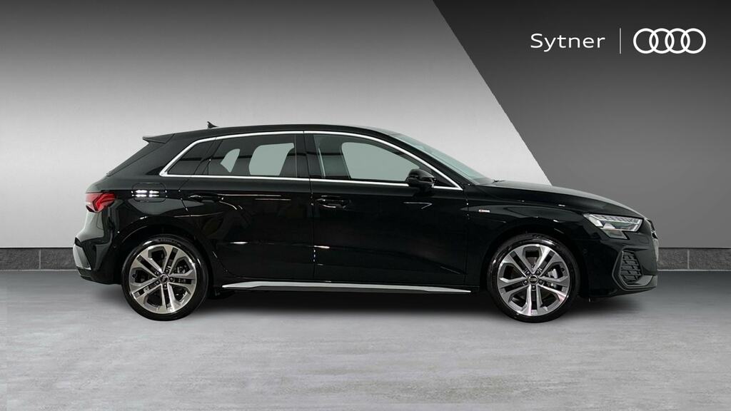 Audi A3 1.5 Tfsi E 204 S Line S Tronic Tech Pack FD26OHE Black #4