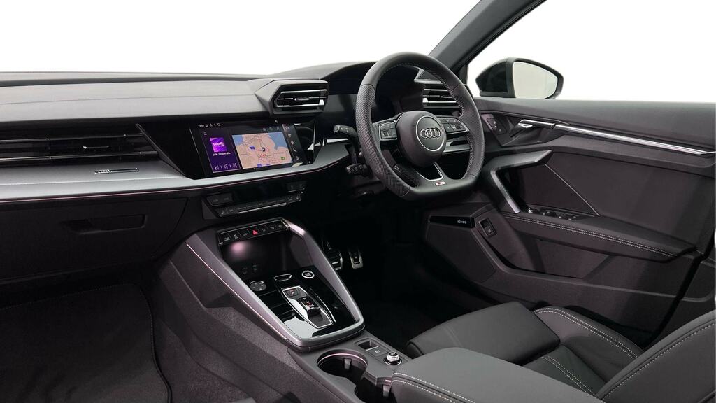 Audi A3 1.5 Tfsi E 204 S Line S Tronic Tech Pack FD26OHE Black #2