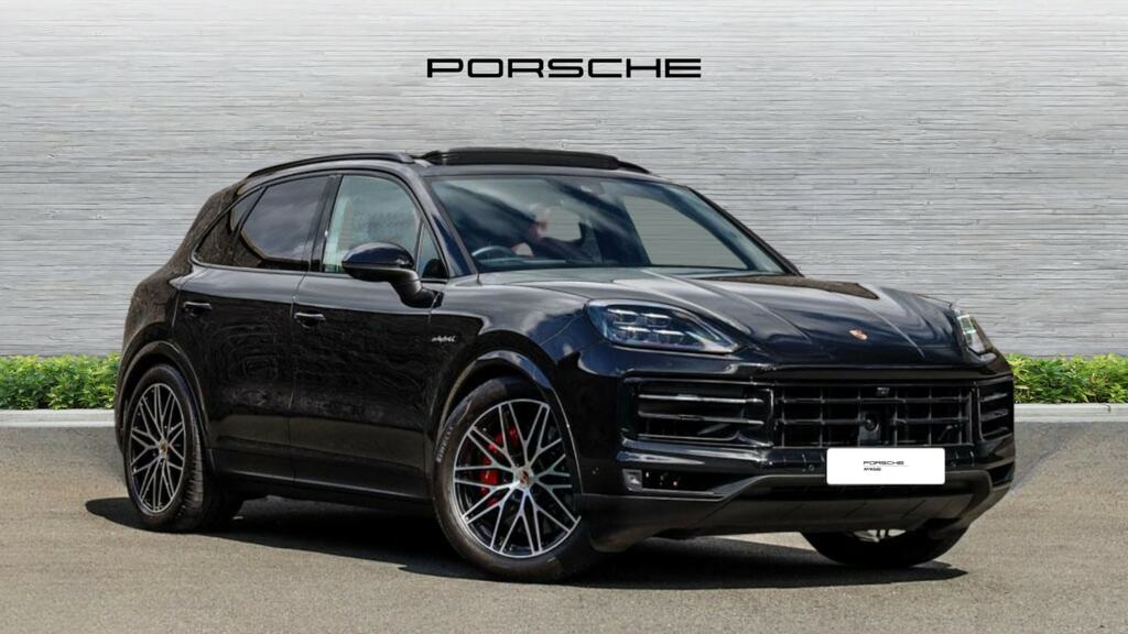 Porsche Cayenne S E-hybrid Tiptronic S Black #3