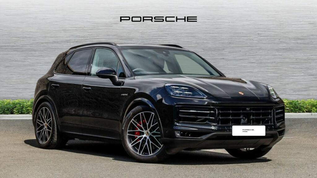 Porsche Cayenne S E-hybrid Tiptronic S Black