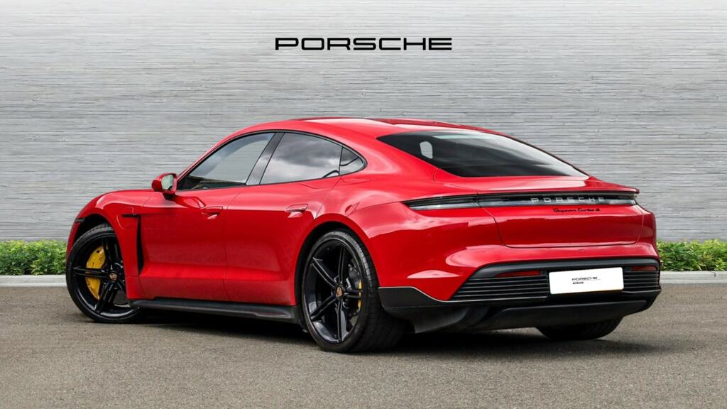 Porsche Taycan 560Kw Turbo S 93Kwh Red #2