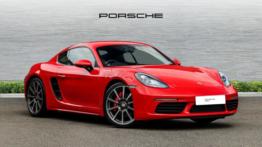 Porsche 718 Cayman 2.5 S Pdk Red
