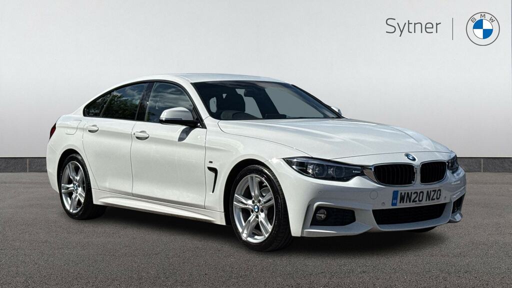 BMW 4 Series Gran Coupe 420I M Sport Professional Media White