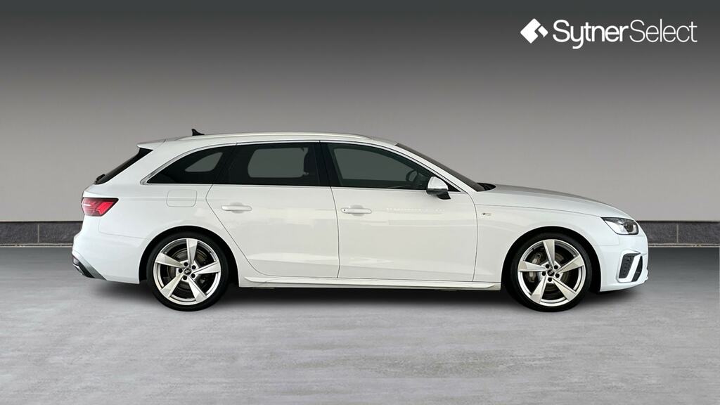 Audi A4 Avant 40 Tfsi 204 S Line S Tronic White #3