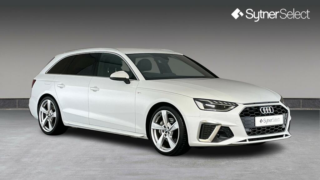 Audi A4 Avant 40 Tfsi 204 S Line S Tronic White
