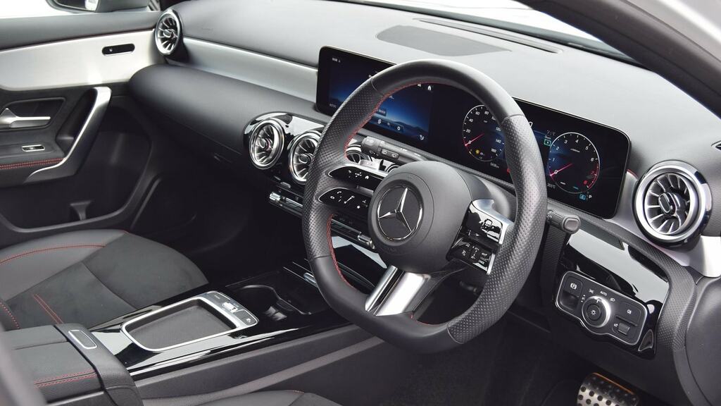 Mercedes-Benz A Class A200 Amg Line Executive WX73VEM White #3