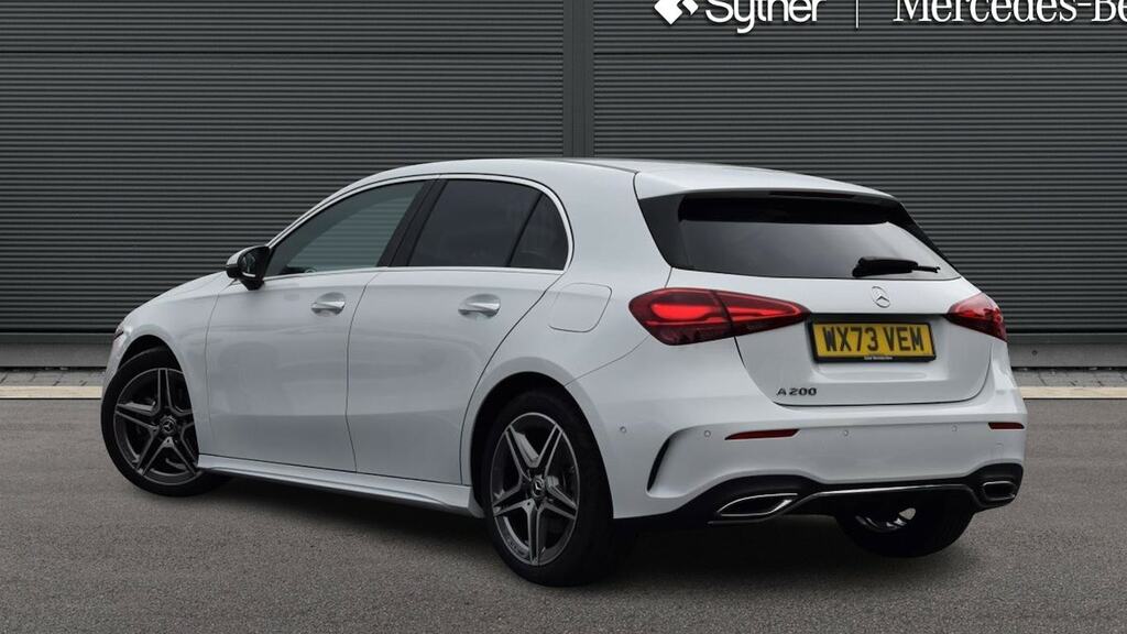 Mercedes-Benz A Class A200 Amg Line Executive WX73VEM White #2