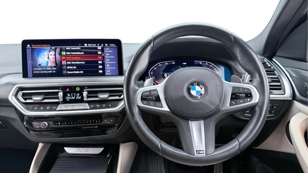 BMW X4 Xdrive20d Mht M Sport Step YR73VYU Blue #5