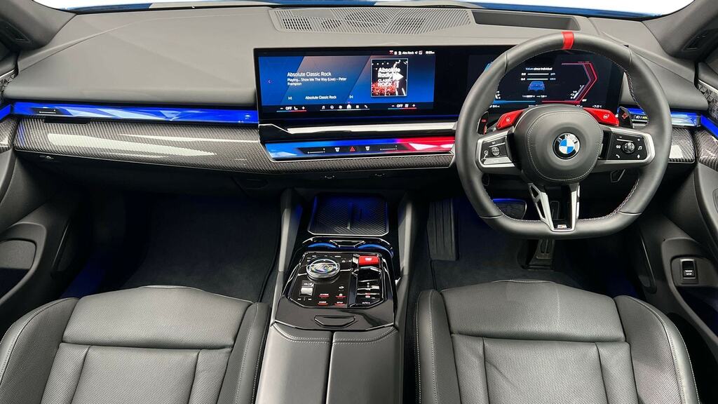 BMW M5 M5 Dct Blue #4