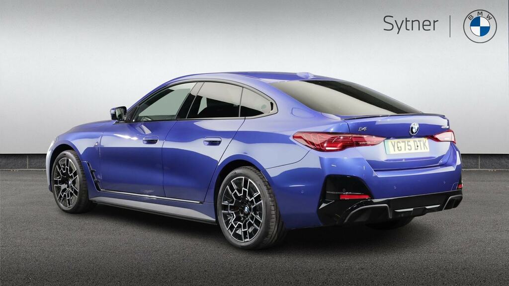 BMW i4 250Kw Edrive40 M Sport 83.9Kwh Pro Pack YG75DTK Blue #2