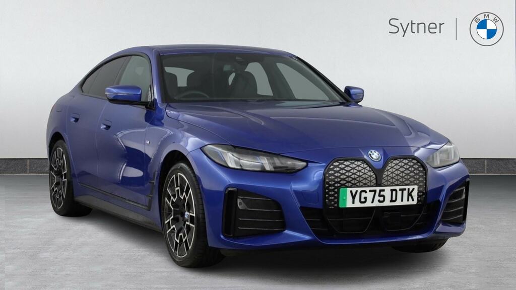 BMW i4 250Kw Edrive40 M Sport 83.9Kwh Pro Pack Blue