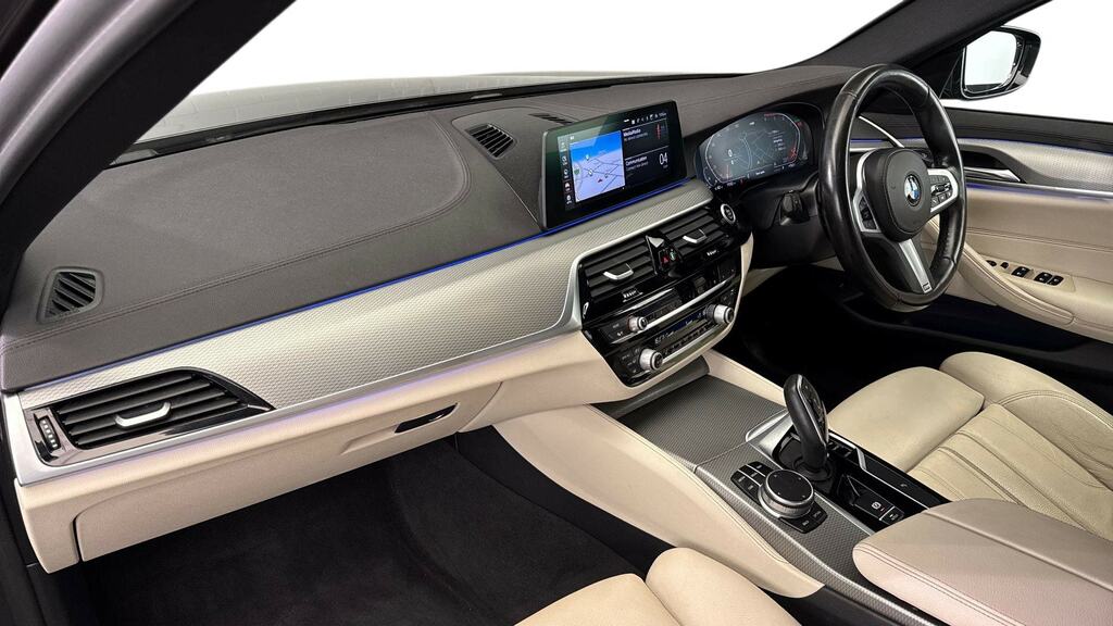 BMW 5 Series Saloon Grey #7