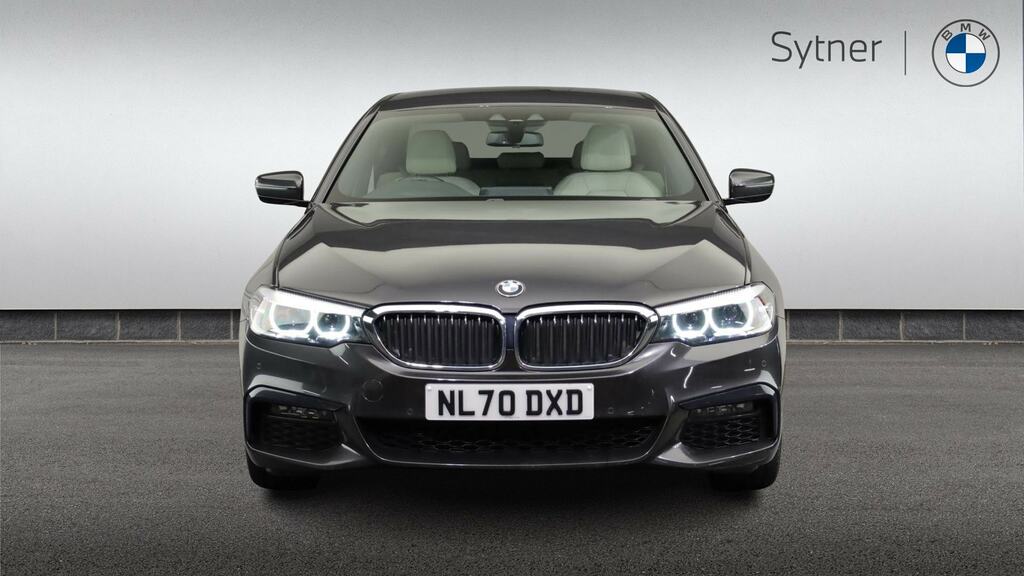 BMW 5 Series Saloon Grey #16