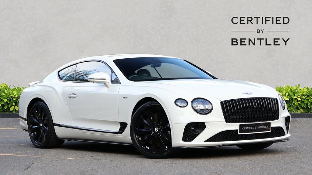 Bentley Continental Gt 4.0 V8 Azure Blackline Spec White