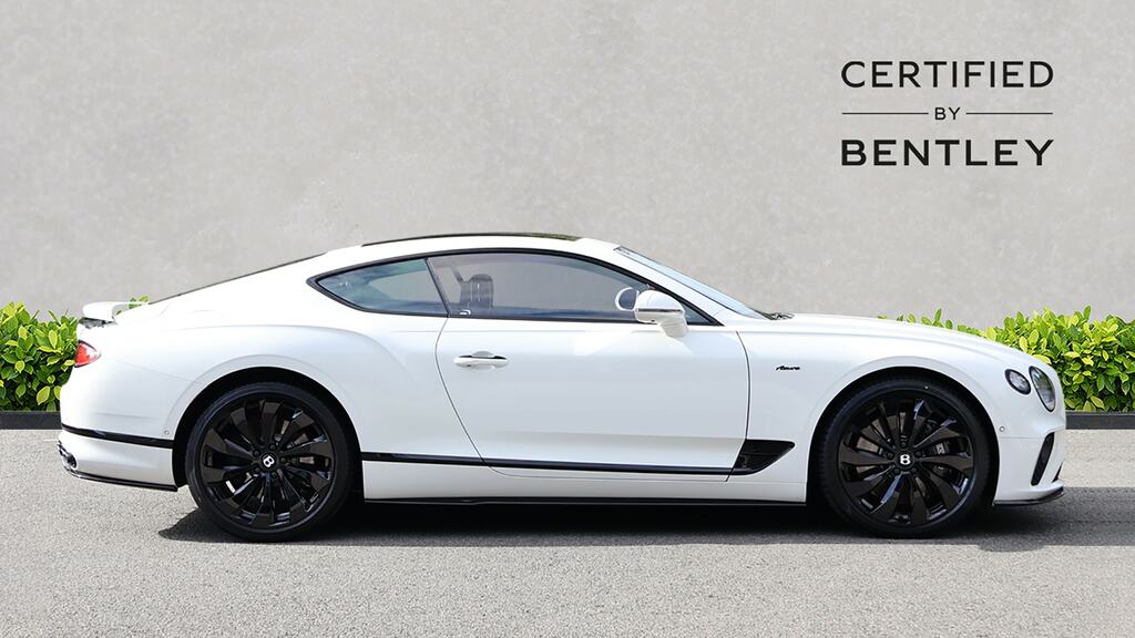 Bentley Continental Gt 4.0 V8 Azure Blackline Spec White #5