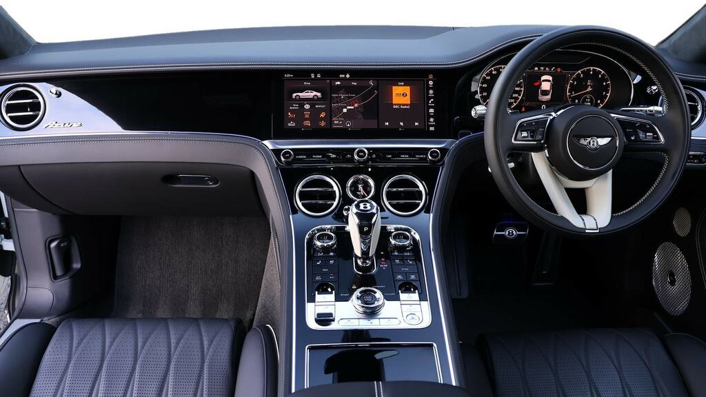 Bentley Continental Gt 4.0 V8 Azure Blackline Spec White #4