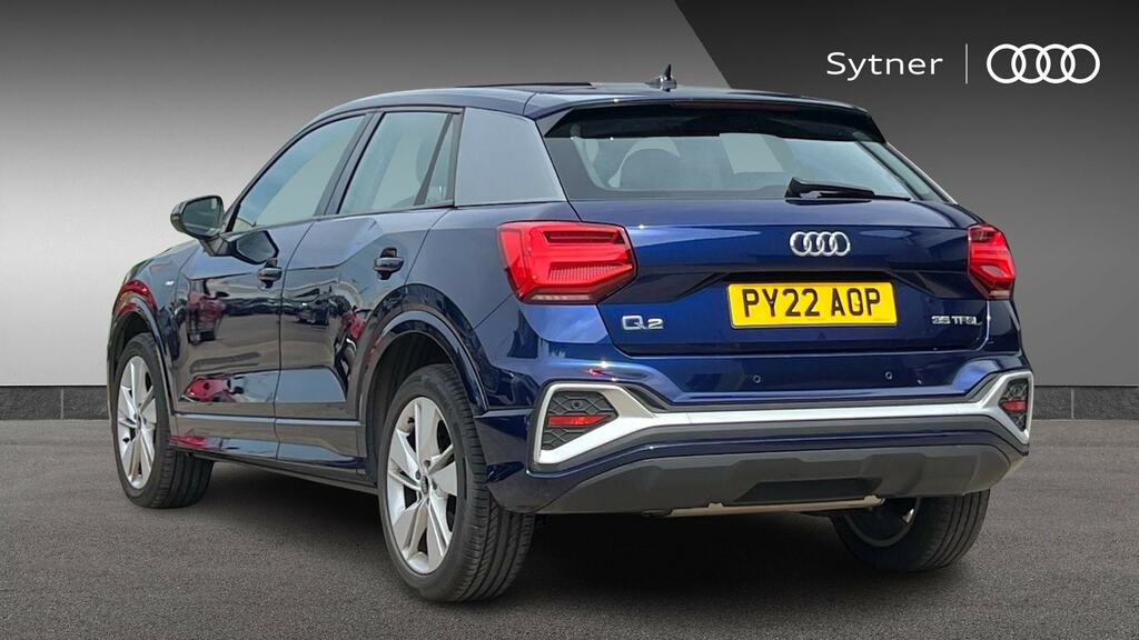 Audi Q2 35 Tfsi S Line Blue #3