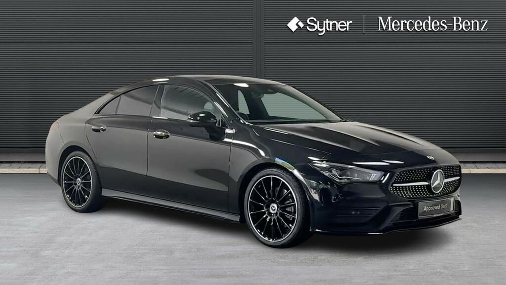 Mercedes-Benz CLA Class Cla 220D Amg Line Premium Night Ed Tip KP23VVG Black