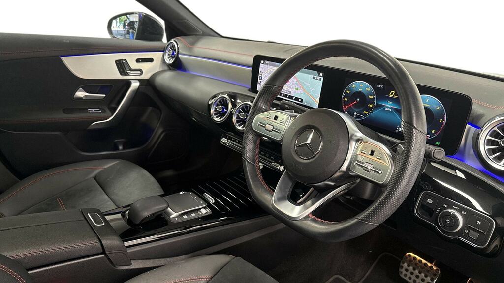 Mercedes-Benz CLA Class Cla 220D Amg Line Premium Night Ed Tip KP23VVG Black #3