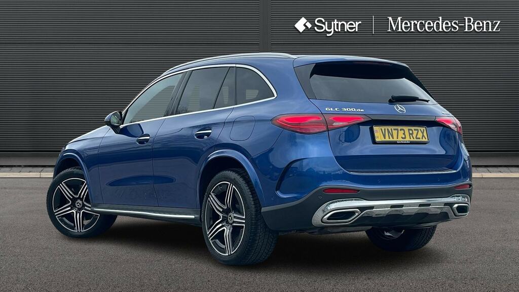 Mercedes-Benz GLC Class Glc 300De 4Matic Amg Line Premium 9G-tronic Blue #2