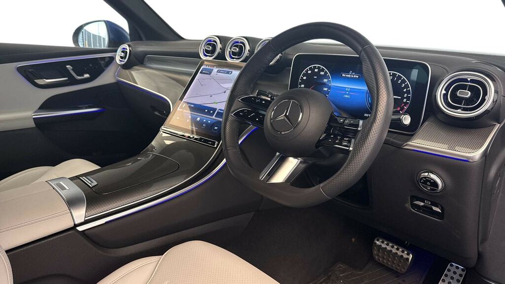Mercedes-Benz GLC Class Glc 300E 4Matic Amg Line Premium 9G-tronic Blue #3