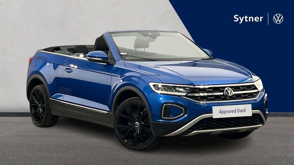 Volkswagen T-Roc 1.5 Tsi Style Dsg Blue #2