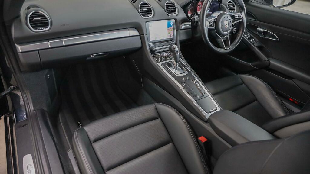 Porsche 718 Cayman 2.0 Pdk Black #3