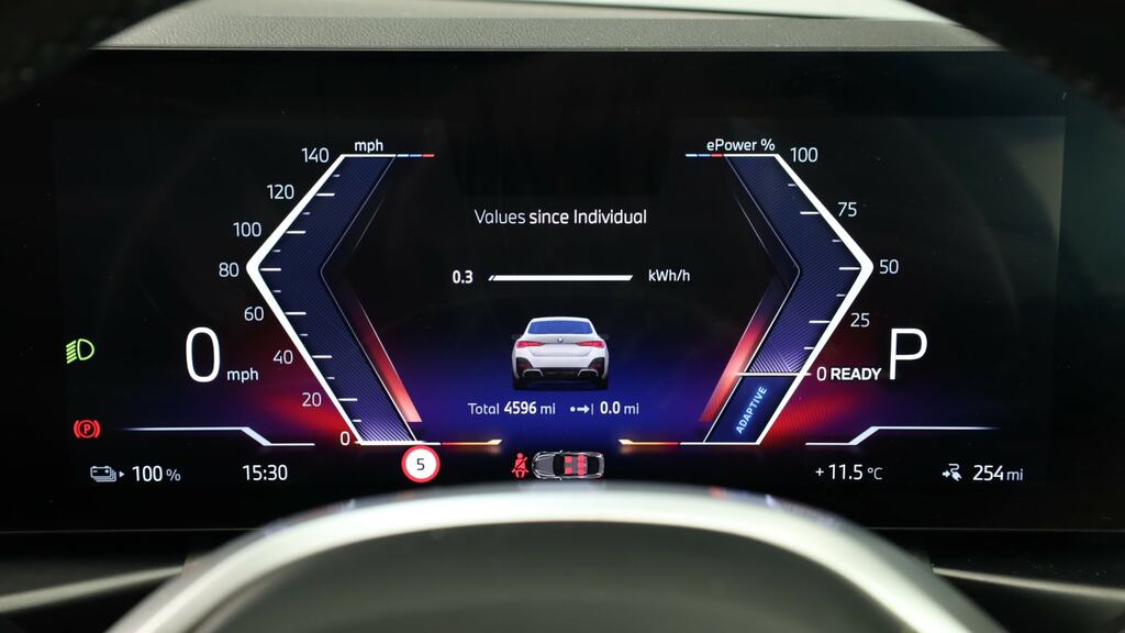 BMW i4 Coupe Blue #9