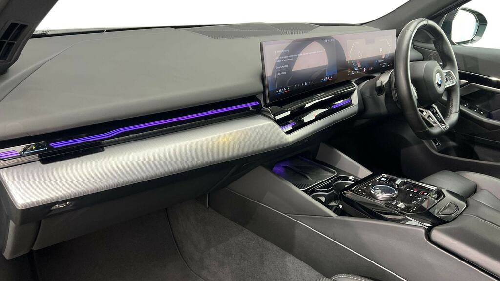 BMW 5 Series Saloon Grey #7