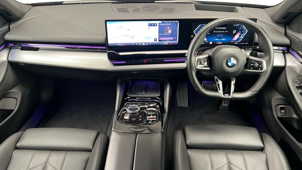 BMW 5 Series 520I M Sport Pro Tech Plus Black #4