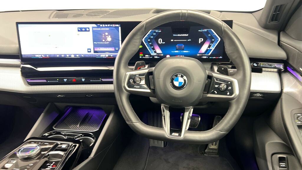 BMW 5 Series 520I M Sport Pro Tech Plus Black #5