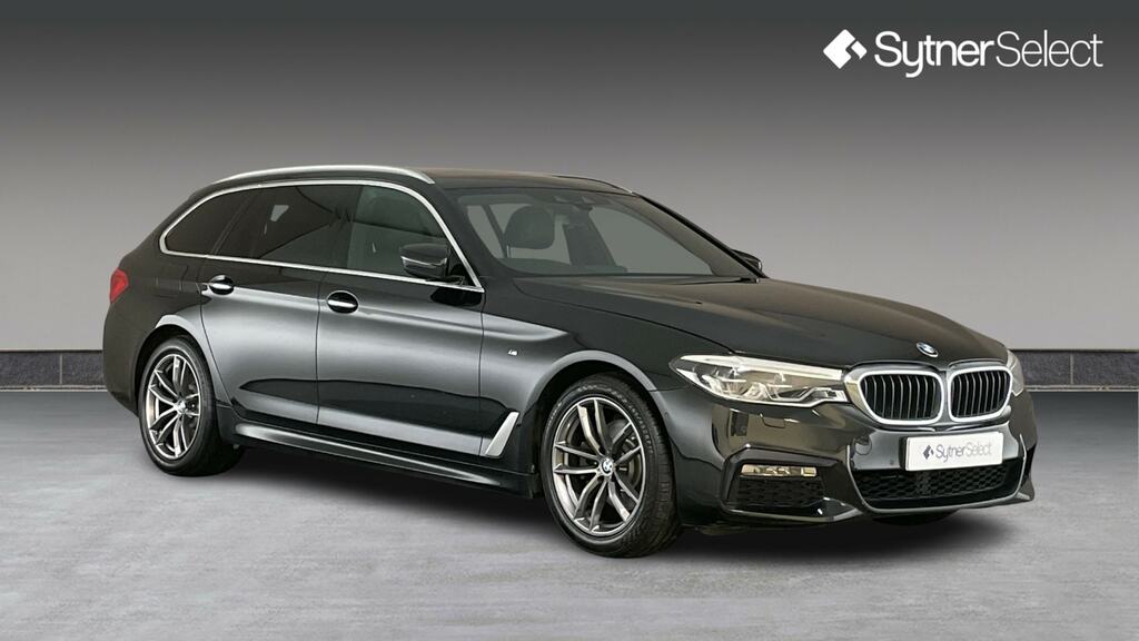 BMW 5 Series 520D M Sport YB67MTV Black
