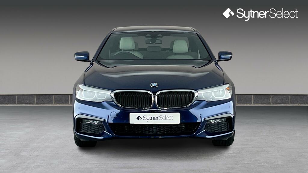 BMW 5 Series 520I M Sport Blue #4