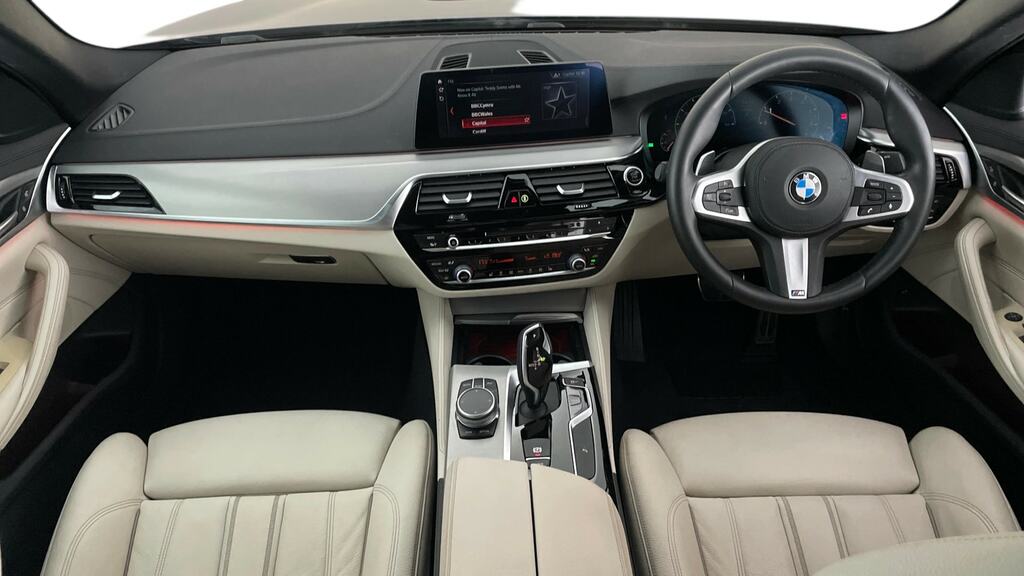 BMW 5 Series 520I M Sport Blue #6