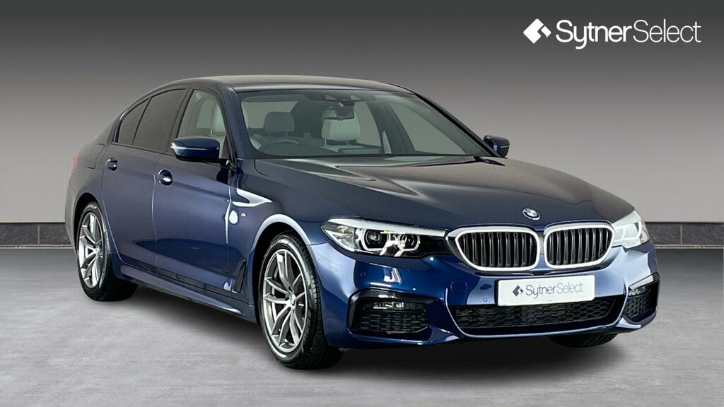 BMW 5 Series 520I M Sport Blue