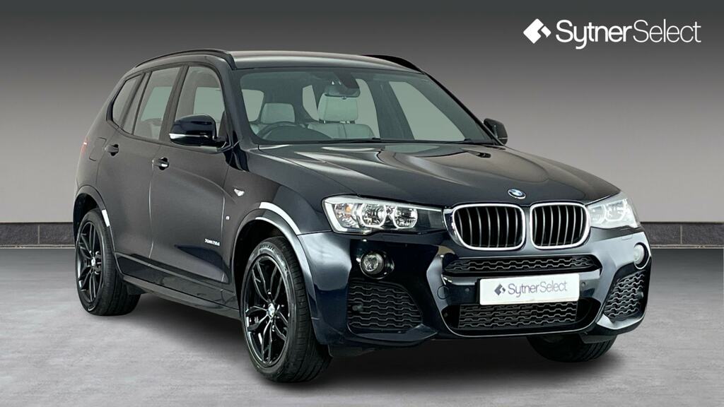BMW X3 Xdrive20d M Sport Step SJ67TVA Black