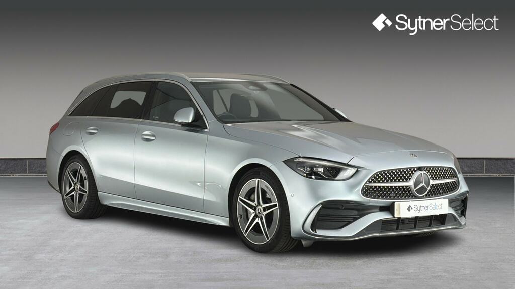 Mercedes-Benz C Class C200 Amg Line 9G-tronic Silver