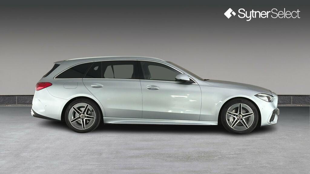 Mercedes-Benz C Class C200 Amg Line 9G-tronic Silver #3