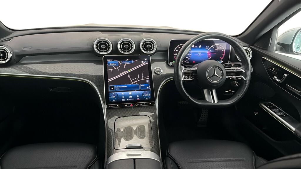 Mercedes-Benz C Class C200 Amg Line 9G-tronic Silver #6