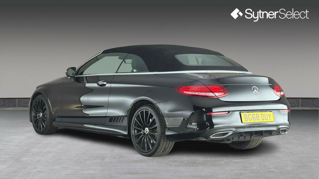 Mercedes-Benz C Class C220d 4Matic Nightfall Ed Premium BG68DUY Black #2