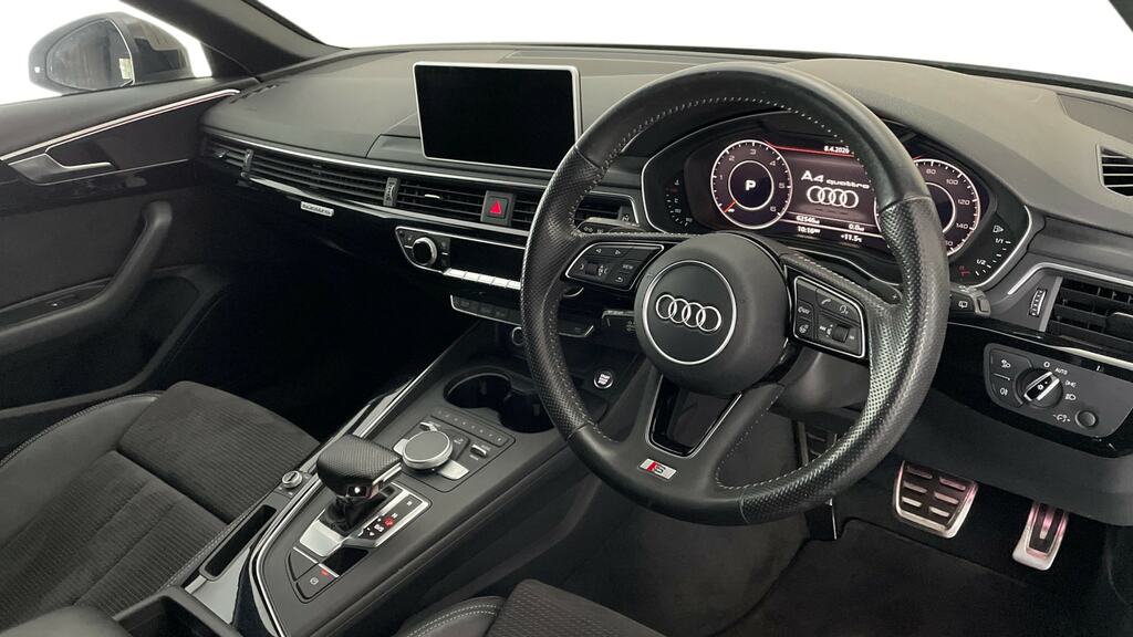 Audi A4 Avant S Line White #9
